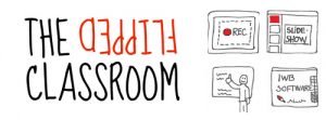 The flipped classroom with inverted image